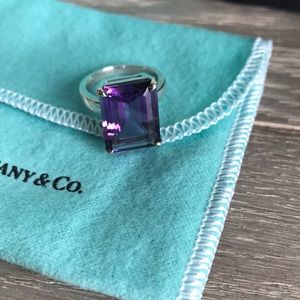 Tiffany Amethyst Cocktail Ring - Size 6 (9 carats)